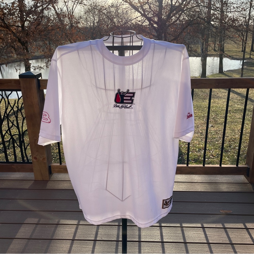 Men's XL Dale Earnhardt Sr White Jersey #3 NASCAR Vtg The Intimidator NWOT
